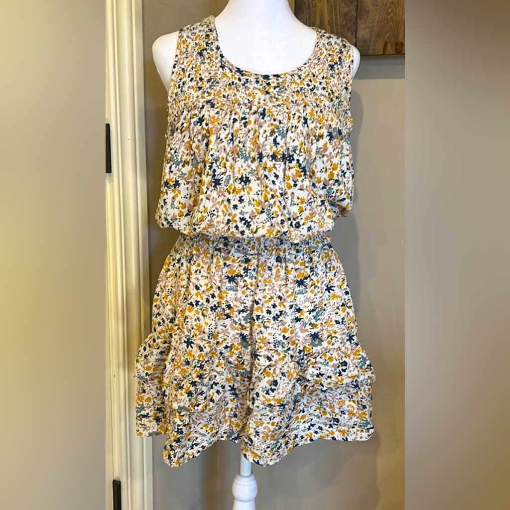 Anthropologie Two Piece Floral Set